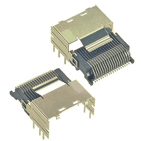 M Mini Serial Attached SCSI (minisas) Connector Assembly 8AB6 Series Capable of 6 Gbps per channel data rate Combination receptacle/shell assembly to facilitate board assembly Available with