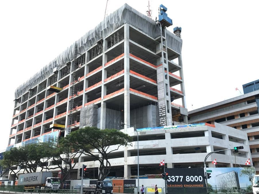 AEI 30A Kallang Place and Kallang Basin 4 Cluster Estimated Cost S$77 million Additional GFA 336,000 sq ft Artist s impression of new Hi-Tech Building Completion 1Q2018 Development of 14-storey