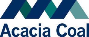 31 October 2018 Company Announcements Office Australian Securities Exchange ISSUE OF RIGHTS ISSUE SHORTFALL SHARES Acacia Coal Limited ( Acacia or the Company ) is pleased to announce the completion