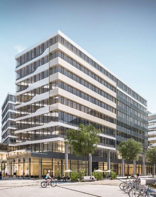 QBC, Vienna Prime office space Realisation of up to 42,000 m² S IMMO is invested with a stake of 35%