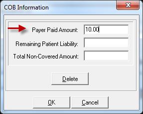 Payer Primary ID Type: Select Payor Identification from the drop down list Payer Primary ID: Enter an ID for the other payor (how you