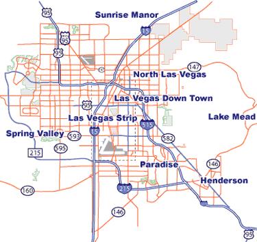 Key Las Vegas Locations 1 1. Las Vegas Distribution Center & Pro Center 2 3 4 2.