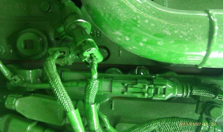 0L Tier IV John Deere MAP Sensor 5) Locate the MAP sensor on the top left hand side of the valve cover.