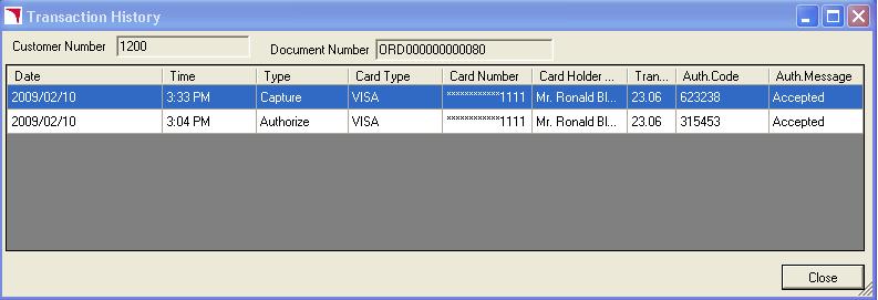 3.1.6 Transaction History (Tx Hist) Transaction History is available throughout Paytelligence.