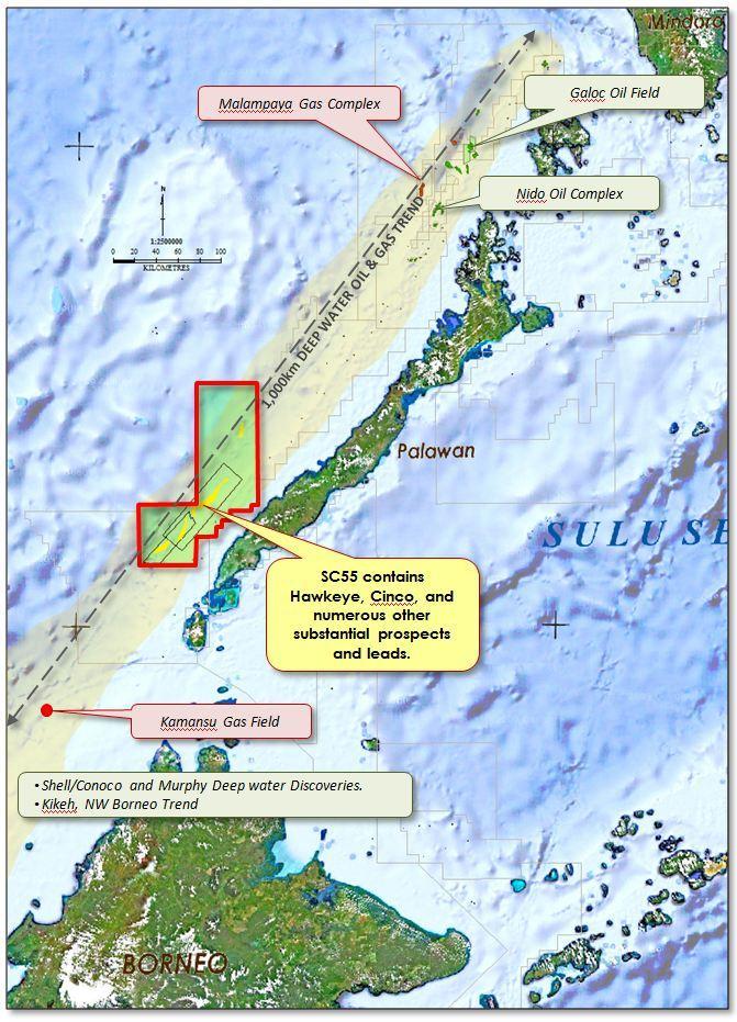 SC55 Permit Overview Joint Venture Partners: Name Percentage OEL (through 100% subsidiary NorAsian Energy Ltd) 93.18 Trans-Asia Oil & Energy Development Corporation 6.