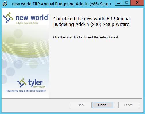 Load the Add-In After installing the Excel Add-In on each client machine for users who will use this