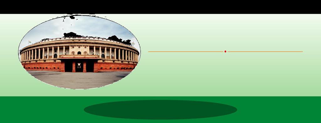 1 MEMBERS REFERENCE SERVICE LARRDIS LOK SABHA SECRETARIAT NEW DELHI REFERENCE NOTE For the use of Members of Parliament NOT FOR PUBLICATION No.33/RN/Ref.