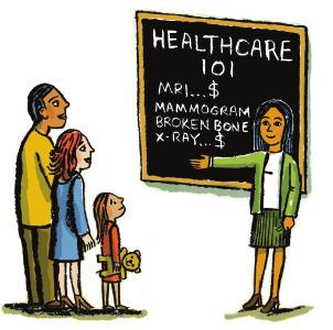 about health insurance at a stage much earlier than it is commonly taught.