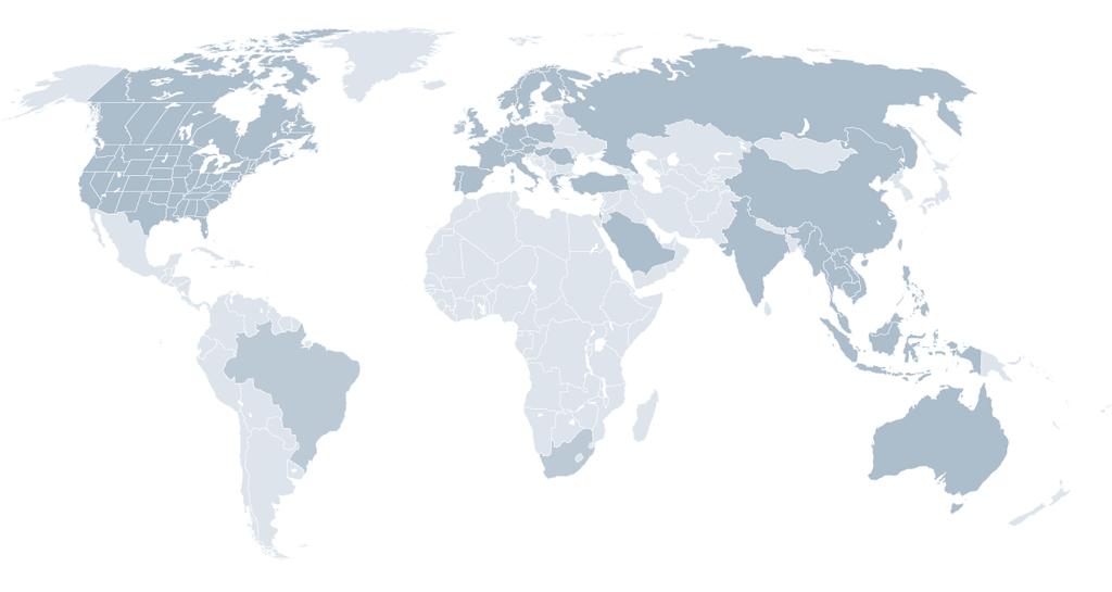 Cicor's global footprint Global and local presence