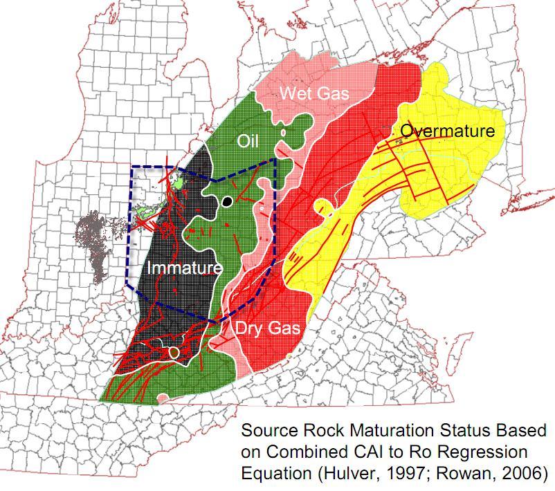 Utica Oil and Gas Potential in Ohio Source: Ohio