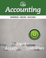 4 REFERENCES/TEXTBOOK: Accounting, 25th Edition; Reeves, Fess, Duhac; Cengage Publishing ISBN: 978-1-133-60760-1 Textbook free resources website: http://www.cengagebrain.