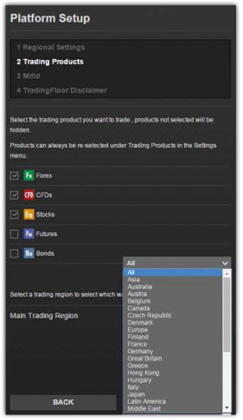 trade positions and orders These settings can later be changed under Platform