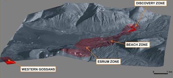 Citronen is Big and Globally Significant The Citronen Project is within the top 10 largest zinc projects by resource size in the world The Citronen Project is big, with considerable exploration