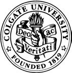 Purpose Colgate University Driver Safety and Motor Vehicle Use Policy This policy provides employee and student requirements for operation of Colgate University owned, leased, or rented motor