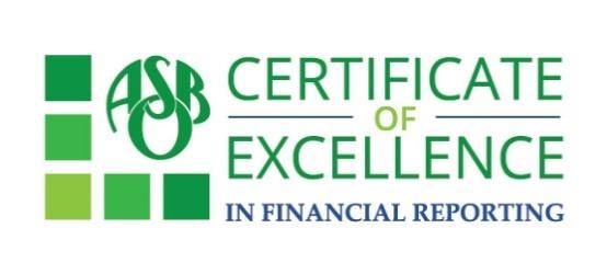 6 for its Comprehensive Annual Financial Report (CAFR) for the Fiscal Year Ended June 30, 2016.