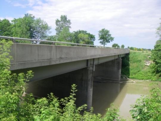 The bridge and major culvert replacement costs are valued based on an equivalent square metre cost from recent bridge and major culvert replacement contracts, inflated to 2013 dollars.