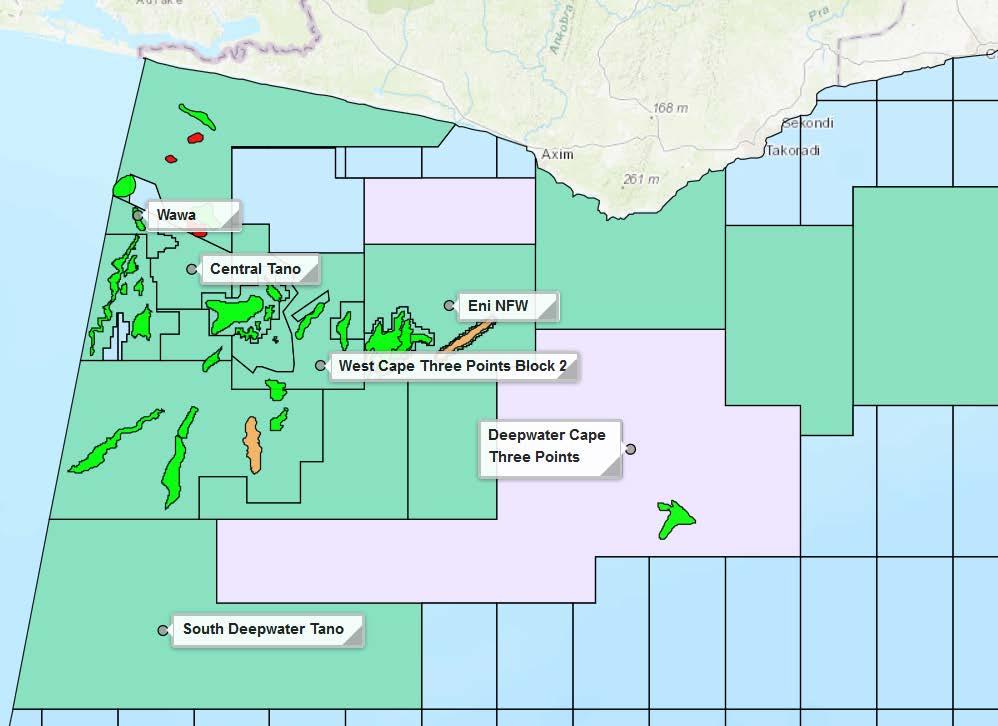 GHANA New phase of exploration ExxonMobil awarded Deepwater Cape Three Points Local partner to be identified before licence ratified Petroleum Code 2016 states bid rounds must be held going forward