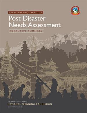 June 25, 2015 PDNA (Post Disaster Needs Assessment) contains loss and damages and total cost