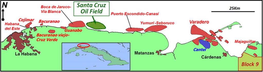 Growth Santa Cruz IOR Opportunity Potential to accelerate path to production in Cuba Assess existing oil field, optimise