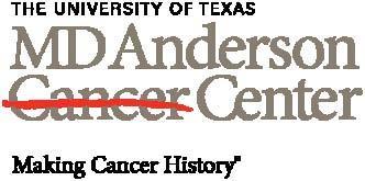 THE UNIVERSITY OF TEXAS MD ANDERSON CANCER CENTER January 2016 RIDER 104-C