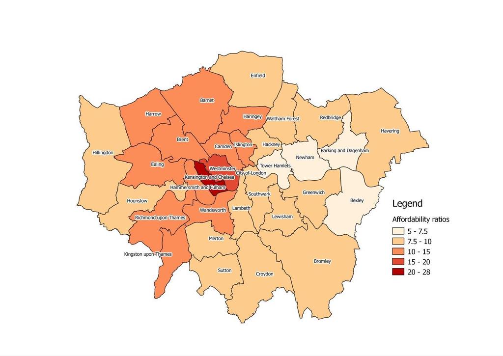 Housing Costs If owner-occupying residents of London were trying to buy their homes today, much of London s housing would be beyond their reach.