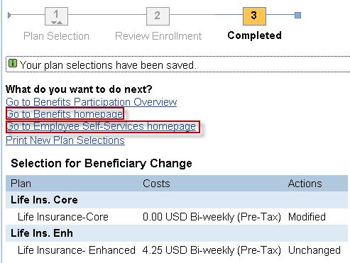 Enter the Beneficiary Percentage amount next to the beneficiary (ies) of your