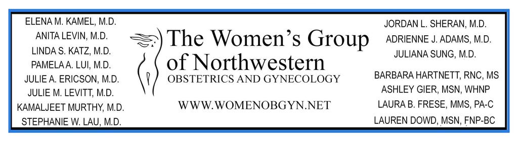 Financial Policy Guidelines Welcome to The Women s Group of Northwestern. We strive to provide you with excellent medical care and our goal is to make your visit as convenient as possible.
