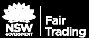 20 Website: www.fairtrading.nsw.gov.