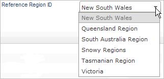5.1.9 Reference region ID If the Agreement Type is Quantity (MW h), the Reference Region ID must be a valid NEM region.