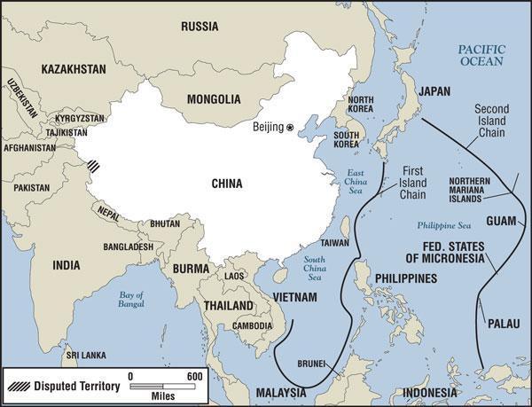 motivating forces behind China s foreign policy since 2012 Secure the straight through control