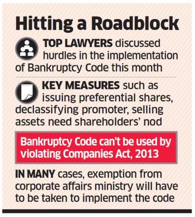 In other words, bringing in new investors and diluting the control of the existing promoter cannot be pushed through by sidestepping or violating the Companies Act, 2013.