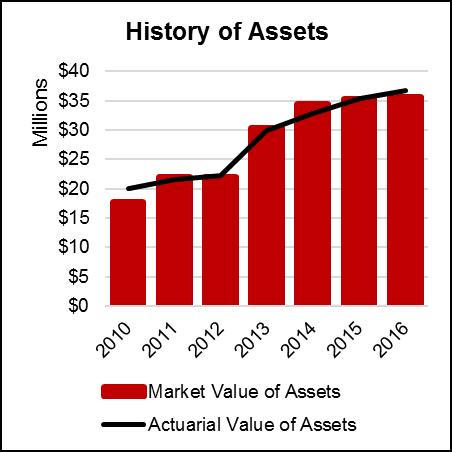 Assets and Liabilities Asset Information The amount of assets backing the pension promise is the most significant driver of volatility and future costs within a pension plan.