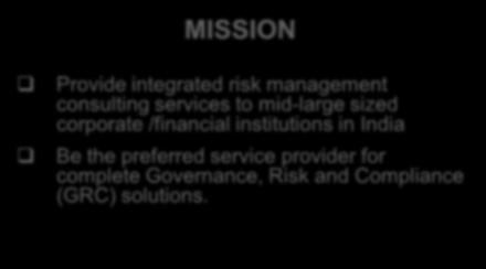 Member firms offer wide range of services in the field of risk management.