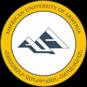 American University of Armenia 2018