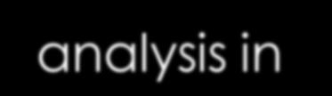 analysis Information analysis in real-time