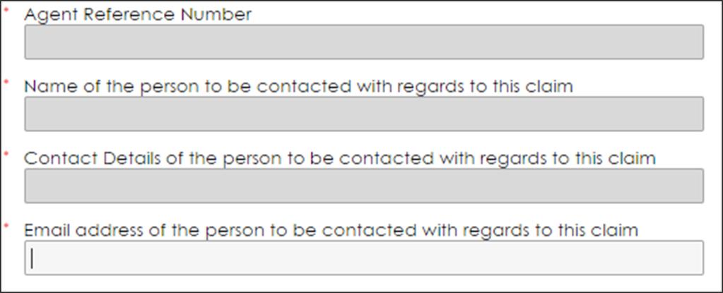 Registering a claim on MyOMinsure Capturing Claim Details This applies to all types of claims registered. You will proceed to capture the required claim information: Agent Reference Number.