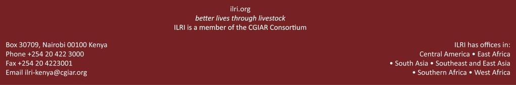 Thank you! For more information on IBLI, visit https://ibli.ilri.org/ better lives through livestock ilri.