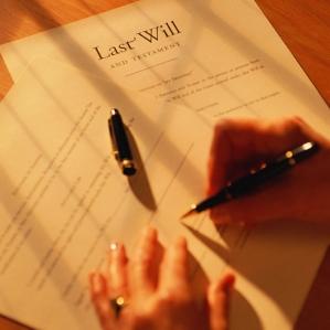 Wills A last will and testament is a written directive that includes instructions about who is to settle your estate (the executor), who is to be the guardian for any minor children, and how property