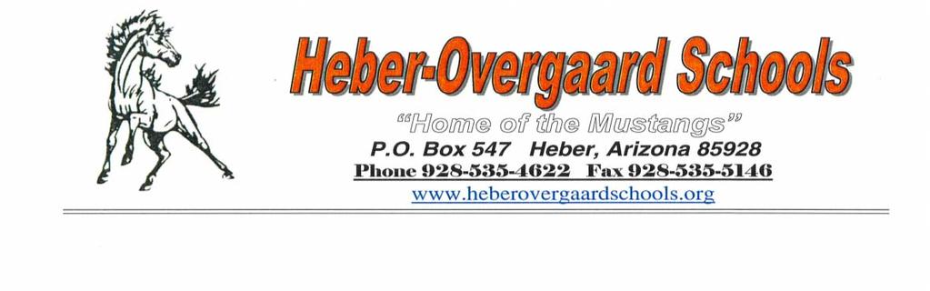 December 6, 2012 Governing Board Heber-Overgaard Unified School District No.