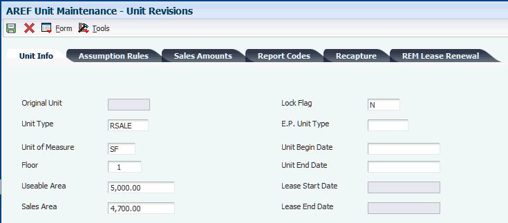 Adding Units Manually 4. Growth Pattern Revisions (P15L105) Specify the version of the P15L105 program to use. 5. Legal Clauses Revisions (P1570) Specify the version of the P1570 program to use. 6.