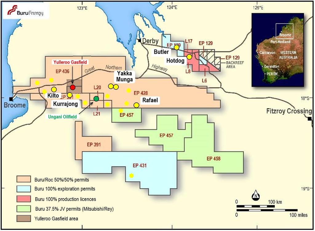 High quality exploration prospect portfolio Extensive high prospectivity portfolio Proven conventional oil play system over 150 kms Range of prospect sizes up to world class potential Range of play