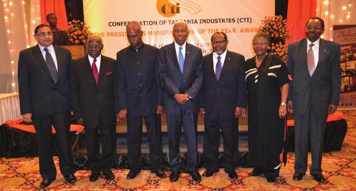 CTI NEWS The Voice of Industry FLASH FEBRUARY, 2015 DR. BILAL URGES MANUFACTURERS TO IMPROVE COMPETITIVENESS The Guest of Honour (centre) H.E. Dr.