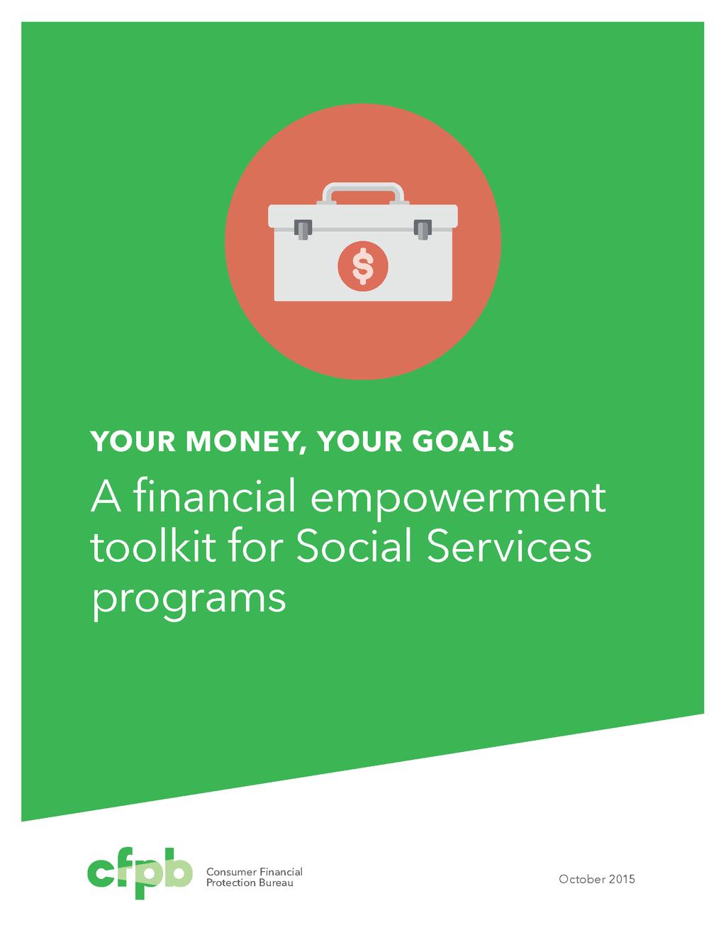 Your Money, Your Goals Social service organizations