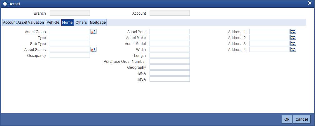 Type Specify the type of the selected asset here. Sub Type Specify the subtype associated with the asset, if any. Year Specify the year of association with the selected asset.