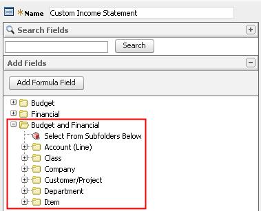 Financial Report Builder Interface 34 Adding Persistent Matrix Columns to Financial Statements For reports other than financial statements, the only method for adding matrix columns to reports is to