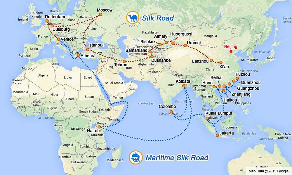 The Belt and Road Initiative Silk Road