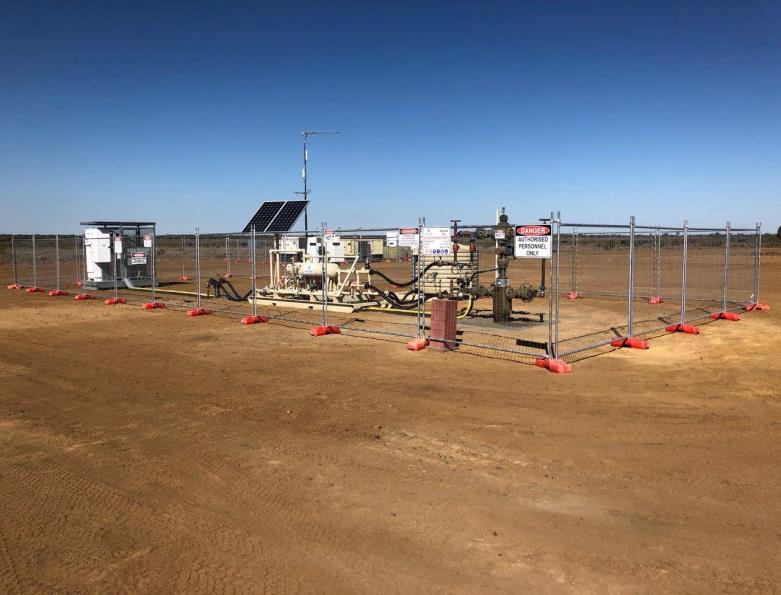 ASX/MEDIA ANNOUNCEMENT Multi-Lateral Pilot During the quarter, the drilling of the three lateral wells was completed, followed by the installation of downhole ESPs in Glenaras 10L and 12L as well as