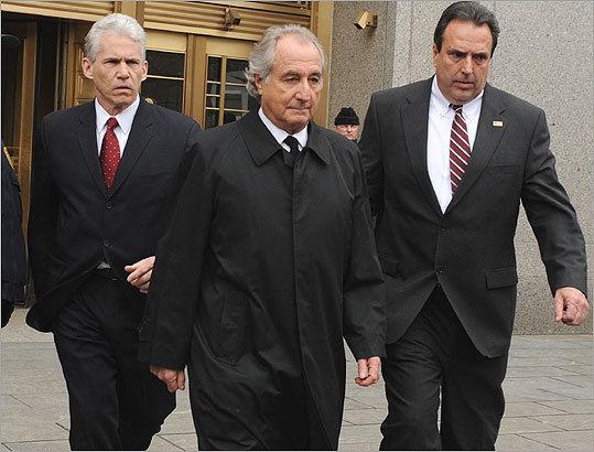 Bernard Madoff $20+ billion On June 29, 2009, Madoff was sentenced to 150 years for what a federal judge called an act of "extraordinary evil.