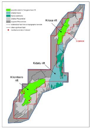 EXPLORATION ASSETS (CONTINUED) KILOSA-KILOMBERO AND PANGANI Location: Onshore, Tanzania Area: ~34,000 km 2 Otto s Interest: 50% - Operator Swala Oil and Gas (Tanzania) Ltd The Joint Venture has