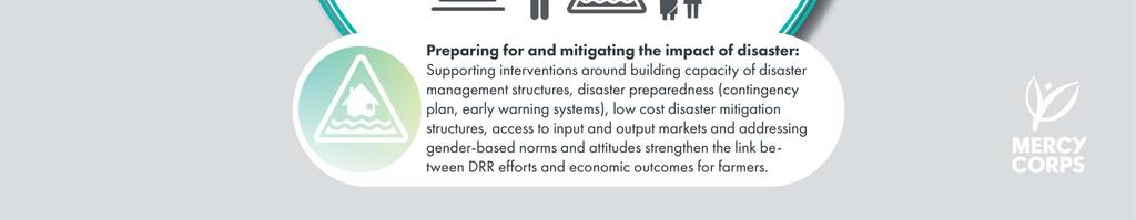 households living in communities with only traditional DRR systems.